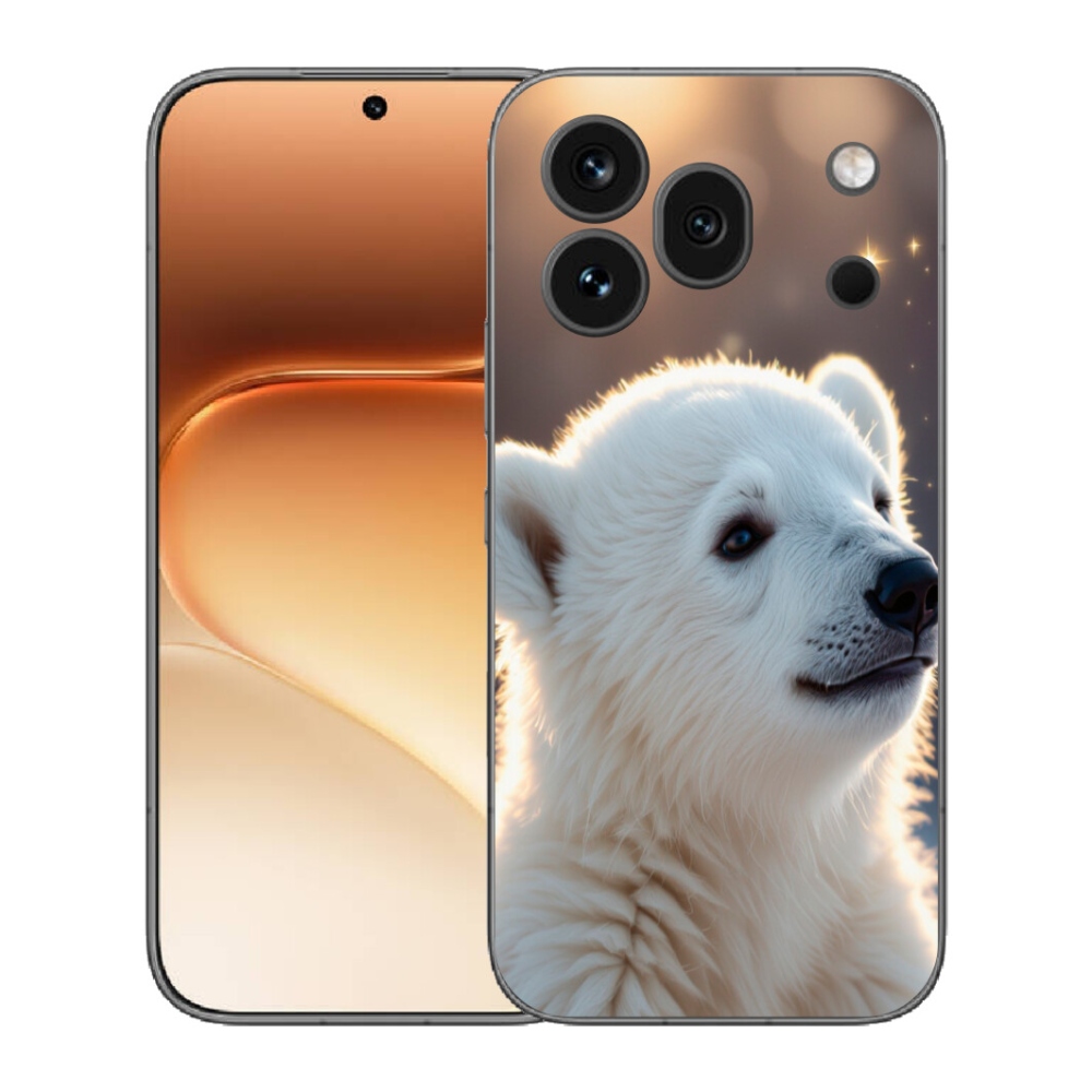 mmCase gél tok az Honor 600 Pro-hoz – jegesmedve