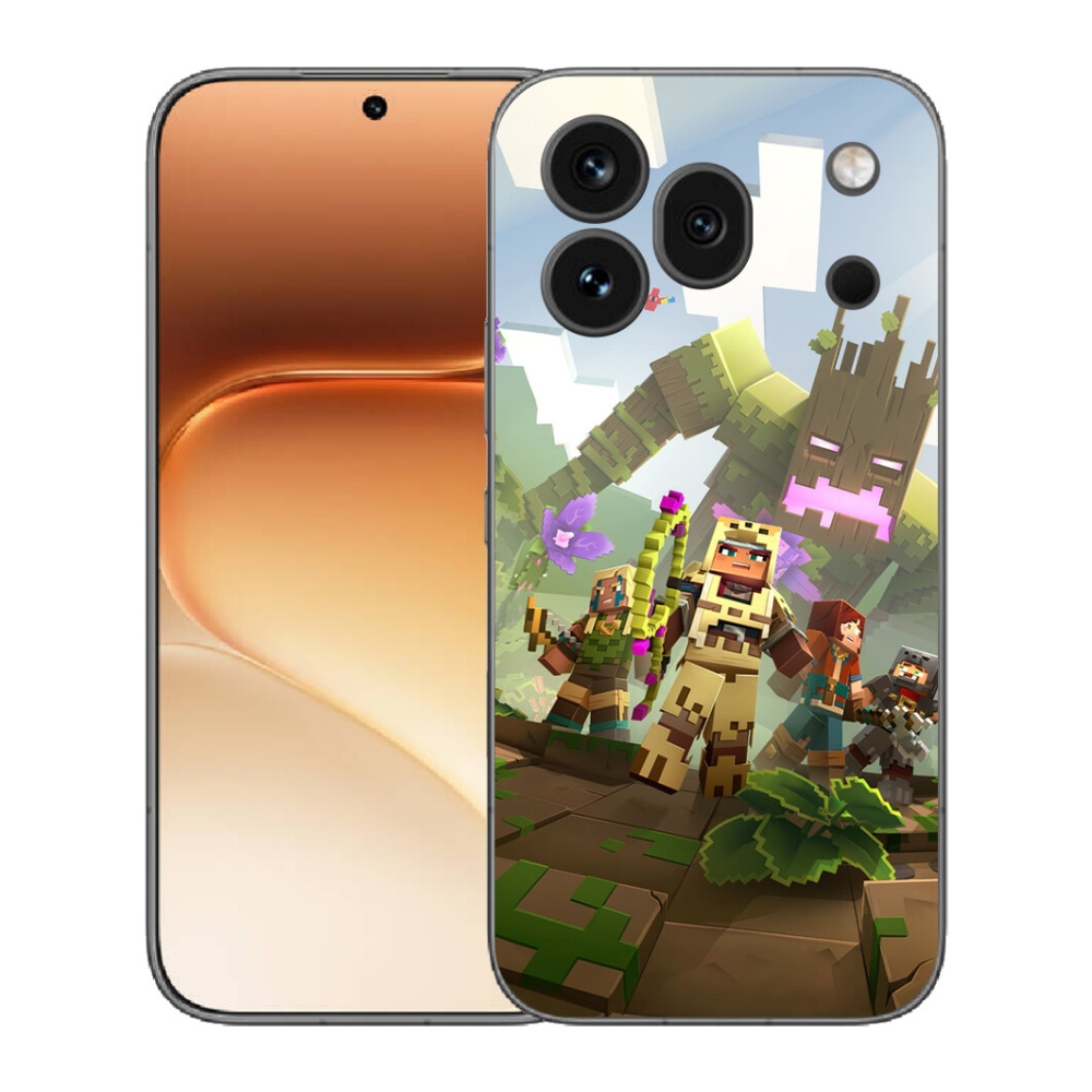 mmCase gél tok az Honor 600 Pro-hoz – Minecraft 1