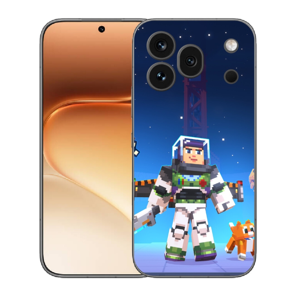 mmCase gél tok az Honor 600 Pro-hoz – Minecraft 2