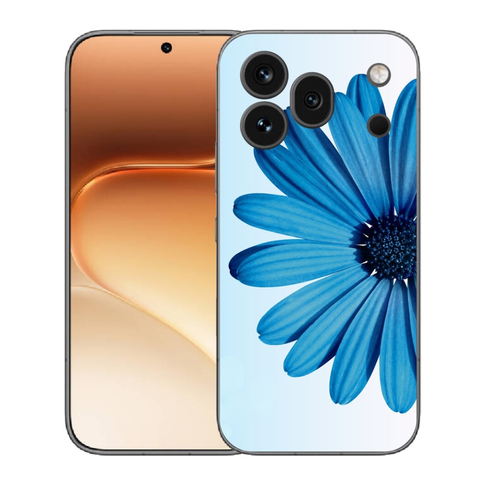 mmCase gél tok az Honor 600 Pro-hoz – kék margaréta