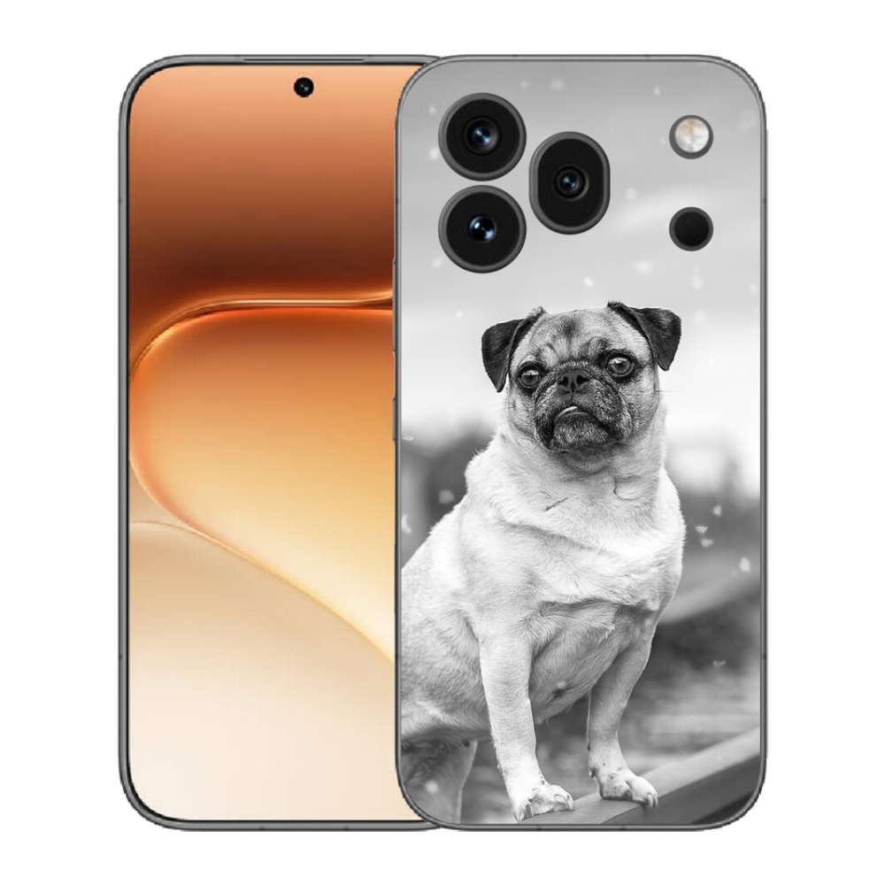 mmCase gélhuzat az Honor 600 Pro-hoz – mops