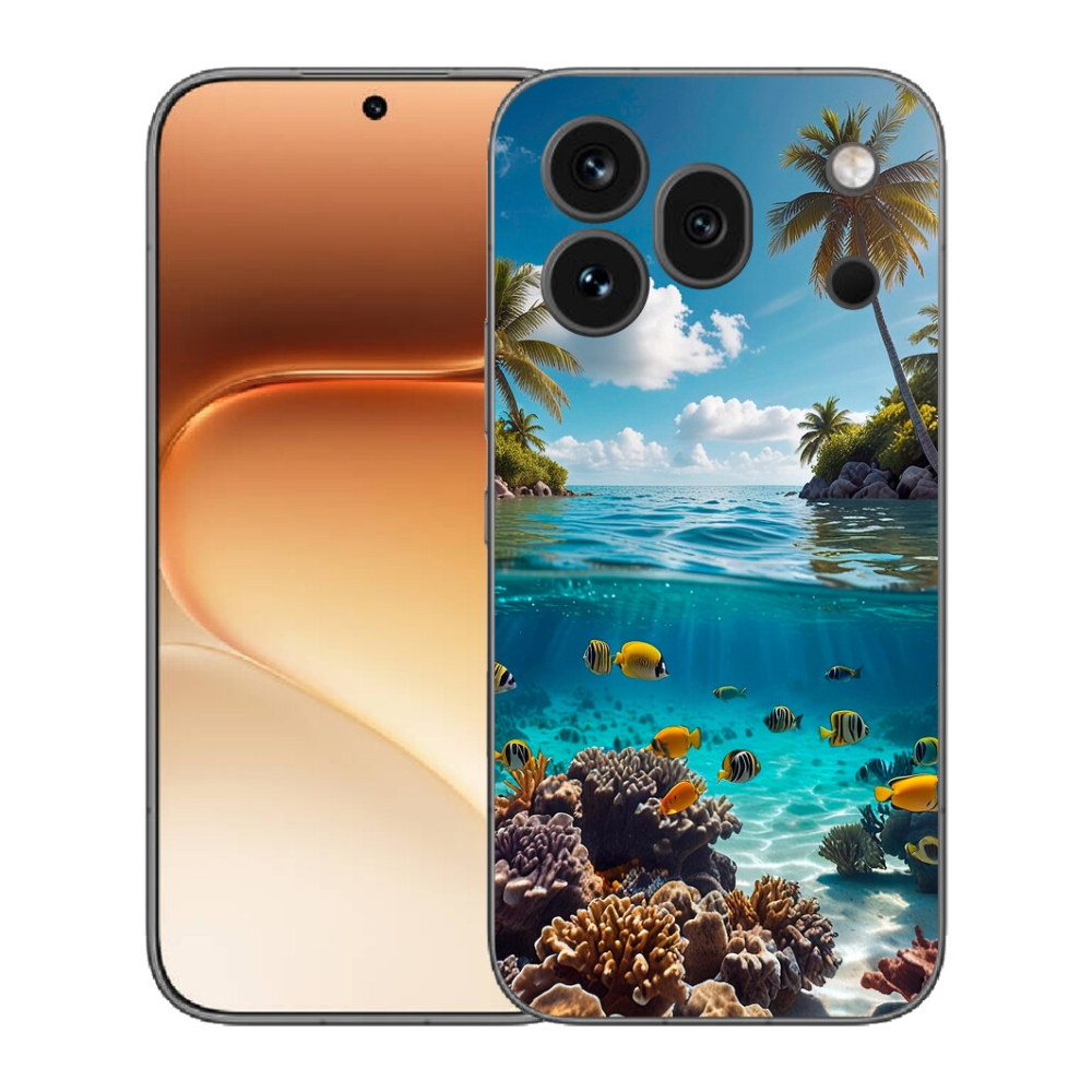 mmCase gél tok az Honor 600 Pro-hoz – tengeri világ 4