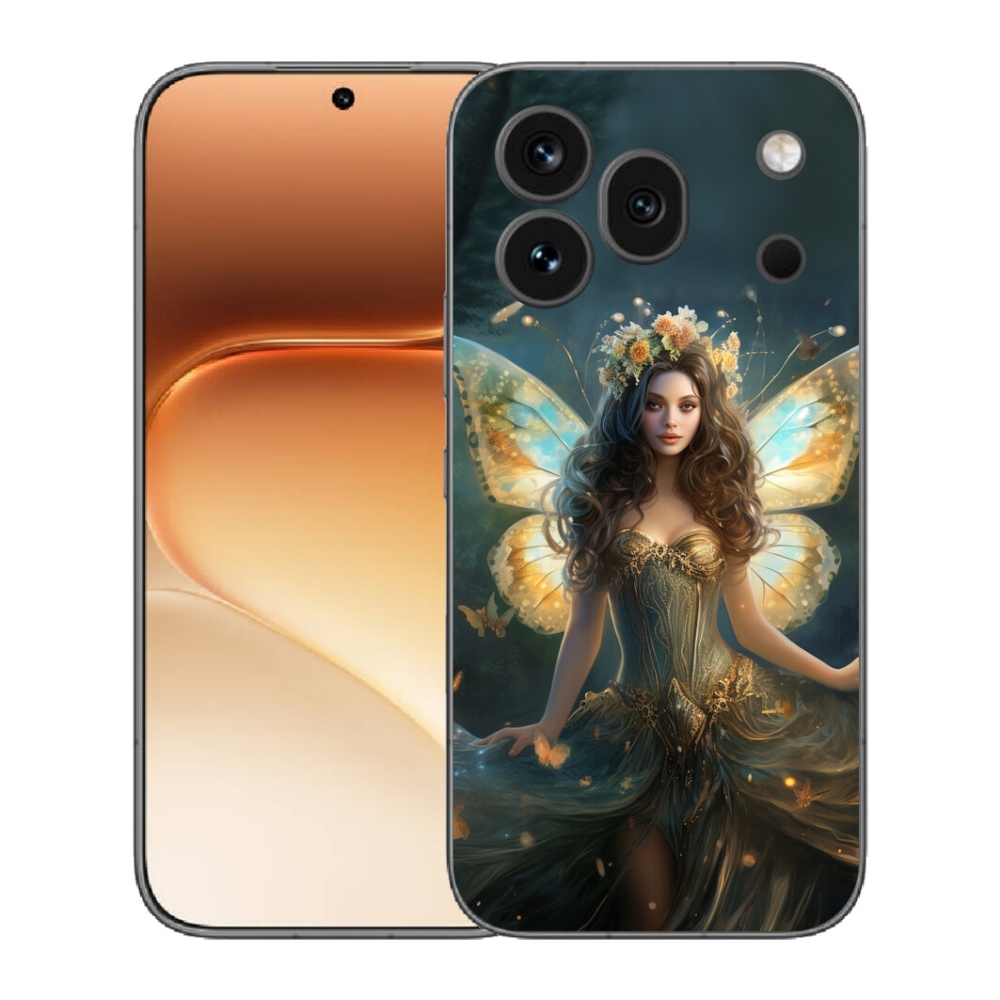 mmCase gél tok az Honor 600 Pro-hoz – Pillangós nő