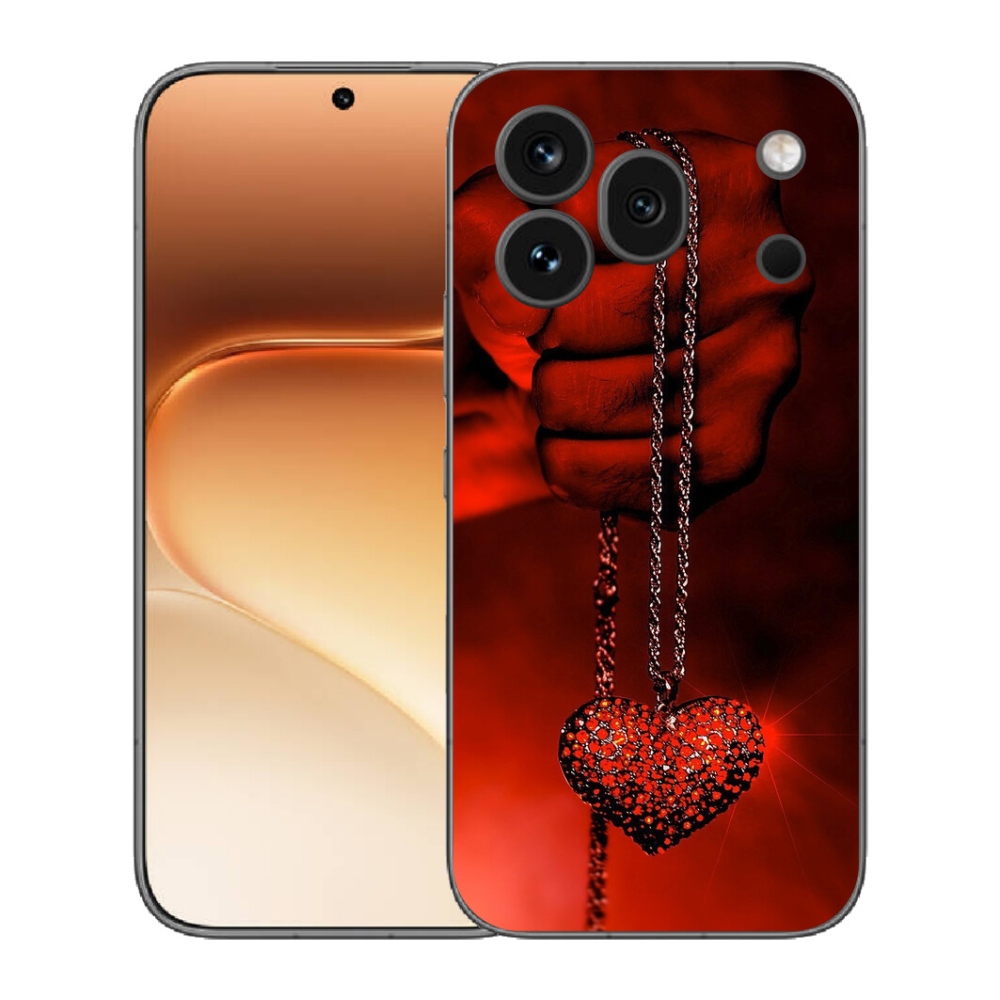 mmCase gél tok az Honor 600 Pro-hoz – nyaklánc