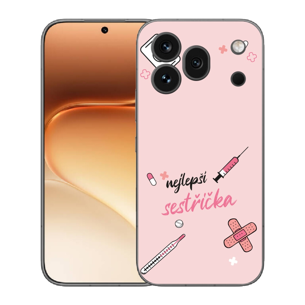 mmCase gél tok az Honor 600 Pro-hoz – a rózsaszín háttér legjobb kiegészítője