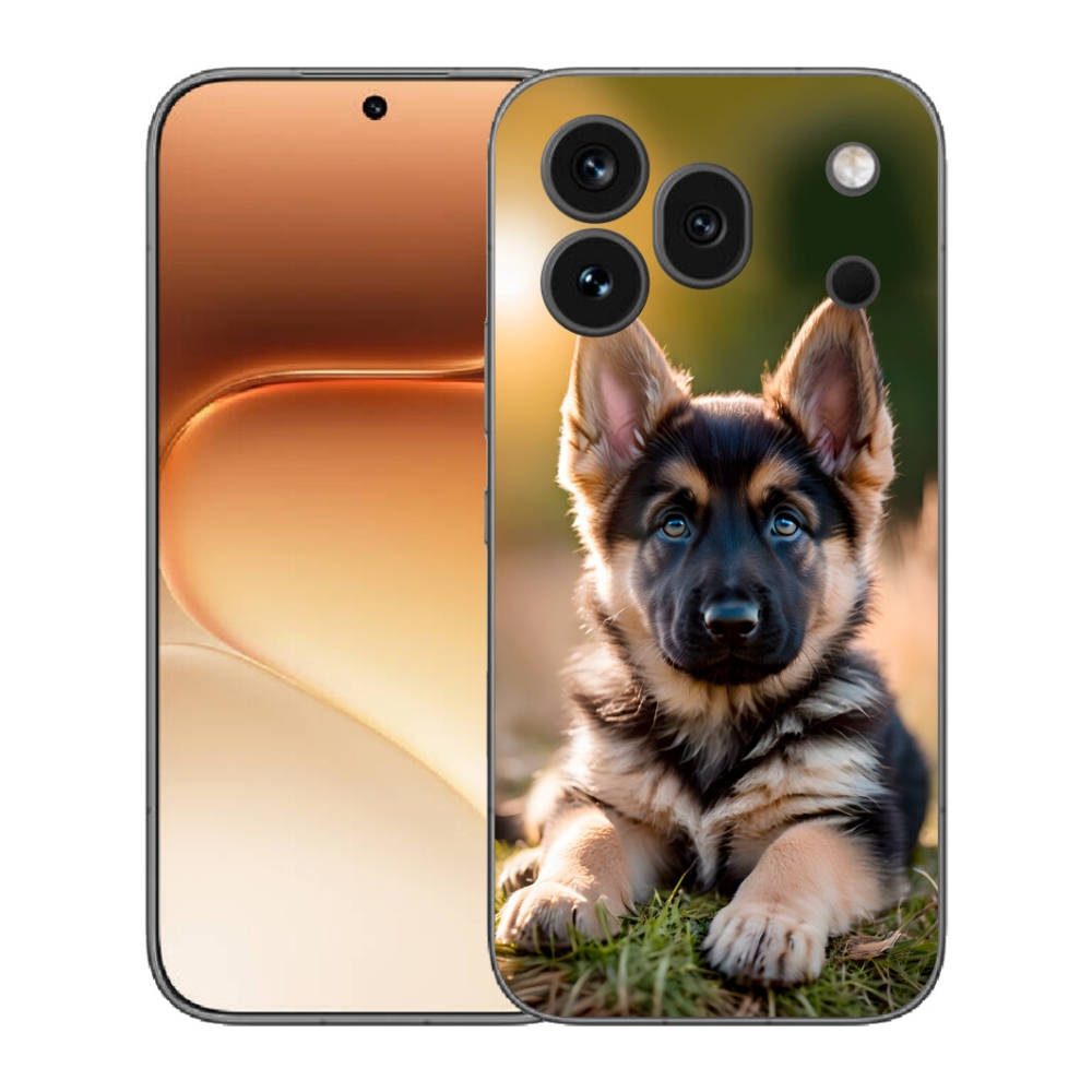 mmCase gél tok az Honor 600 Pro-hoz – német juhászkutya a természetben