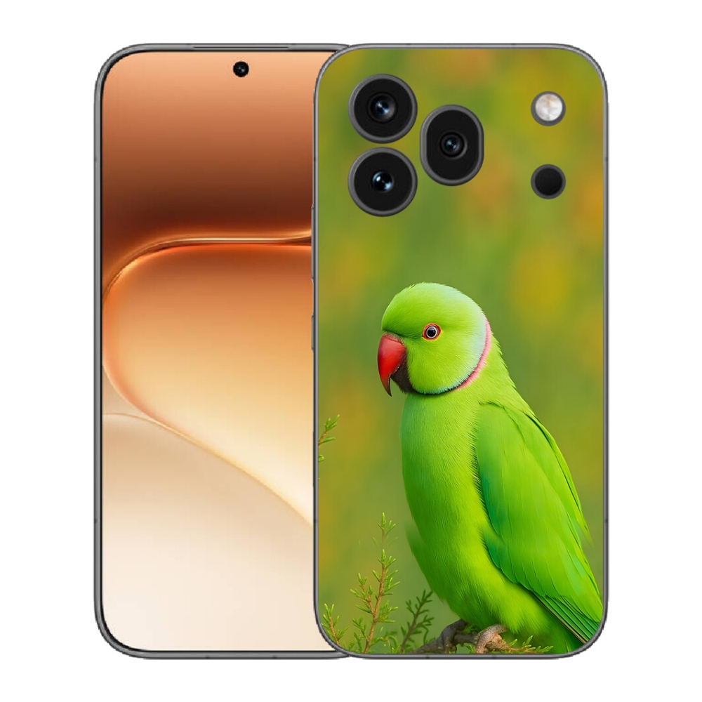 mmCase gél tok az Honor 600 Pro-hoz – alexandri papagáj 2