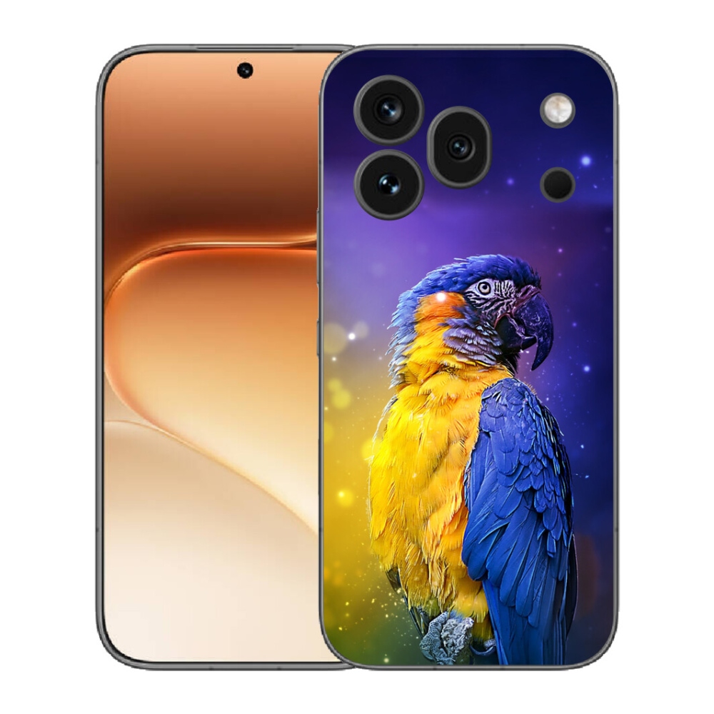 mmCase gélhuzat az Honor 600 Pro-hoz – ara papagáj 1