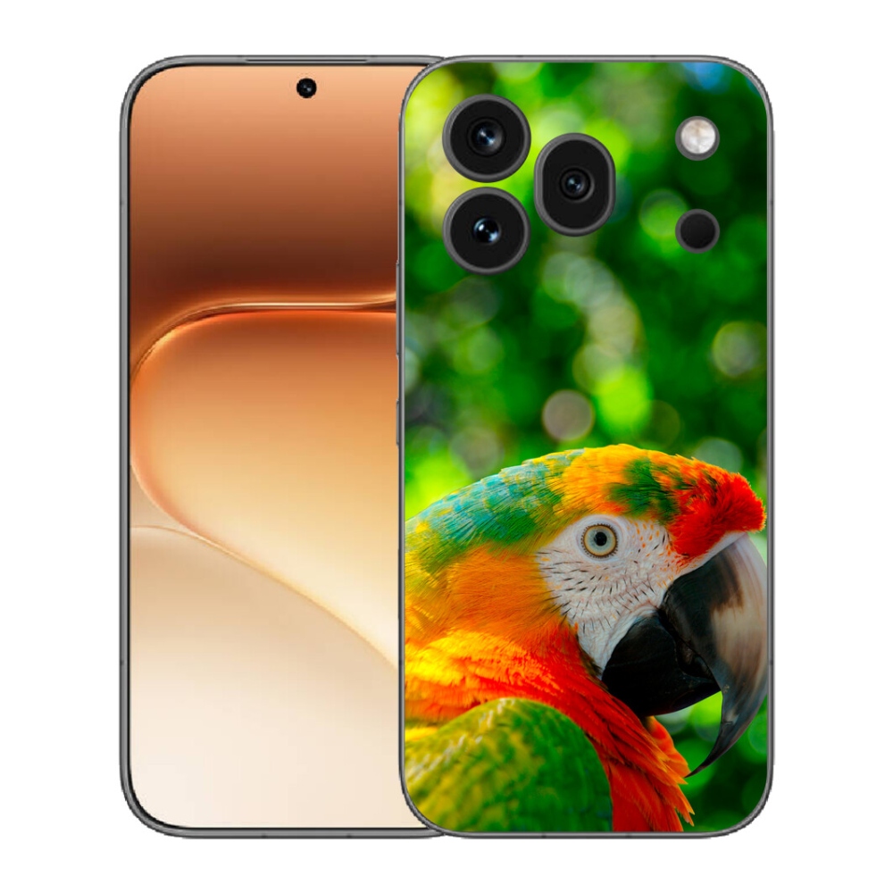 mmCase gélhuzat az Honor 600 Pro-hoz – ara papagáj 3