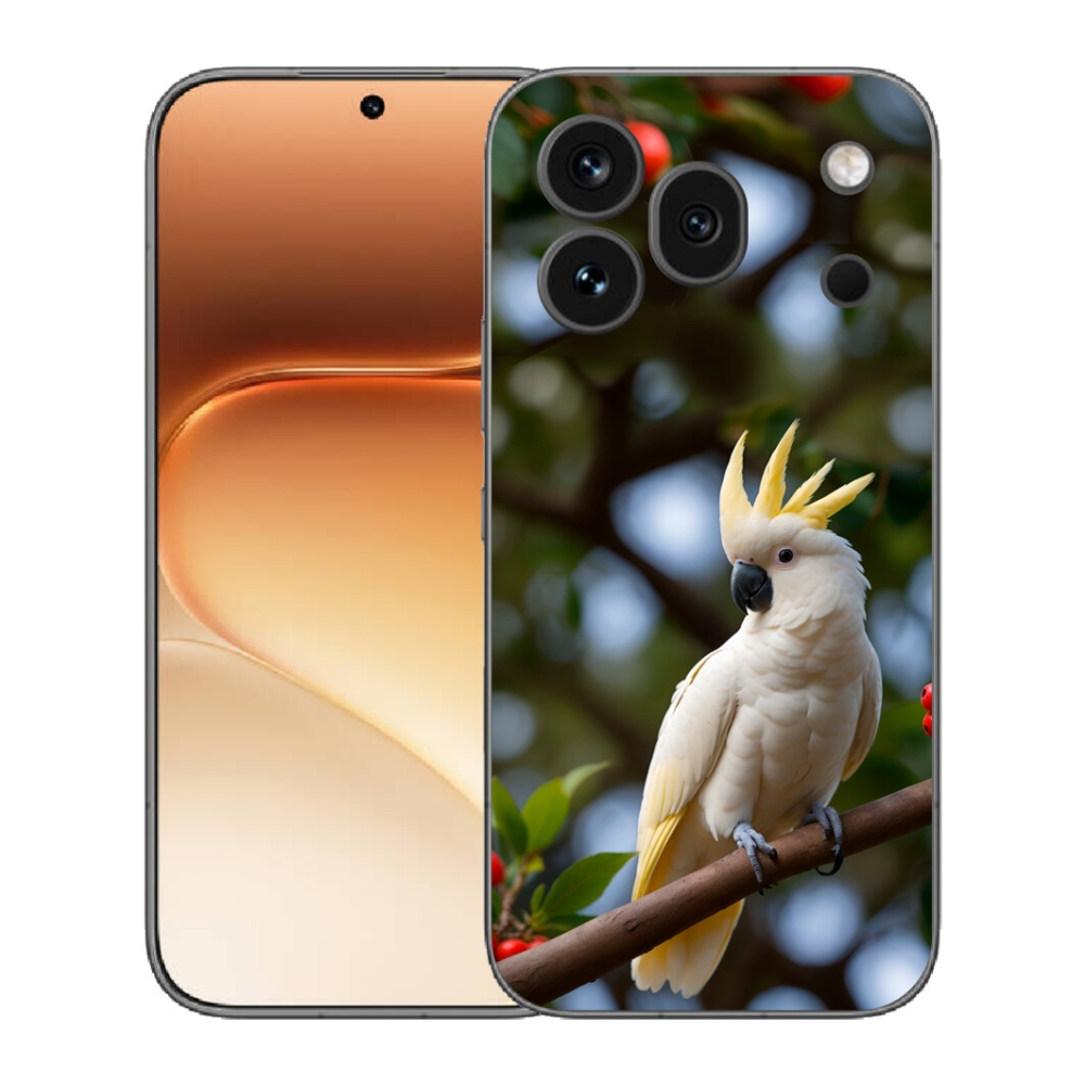 mmCase gél tok az Honor 600 Pro-hoz – kakadu papagáj 3