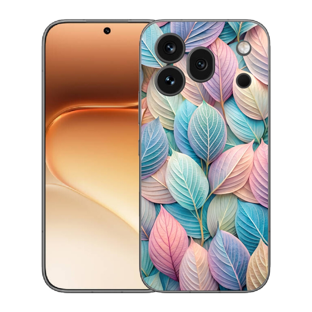 mmCase gélhuzat az Honor 600 Pro-hoz – pasztell levelek