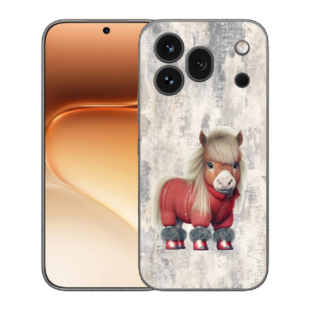 mmCase gél tok az Honor 600 Pro-hoz – pulóveres póni