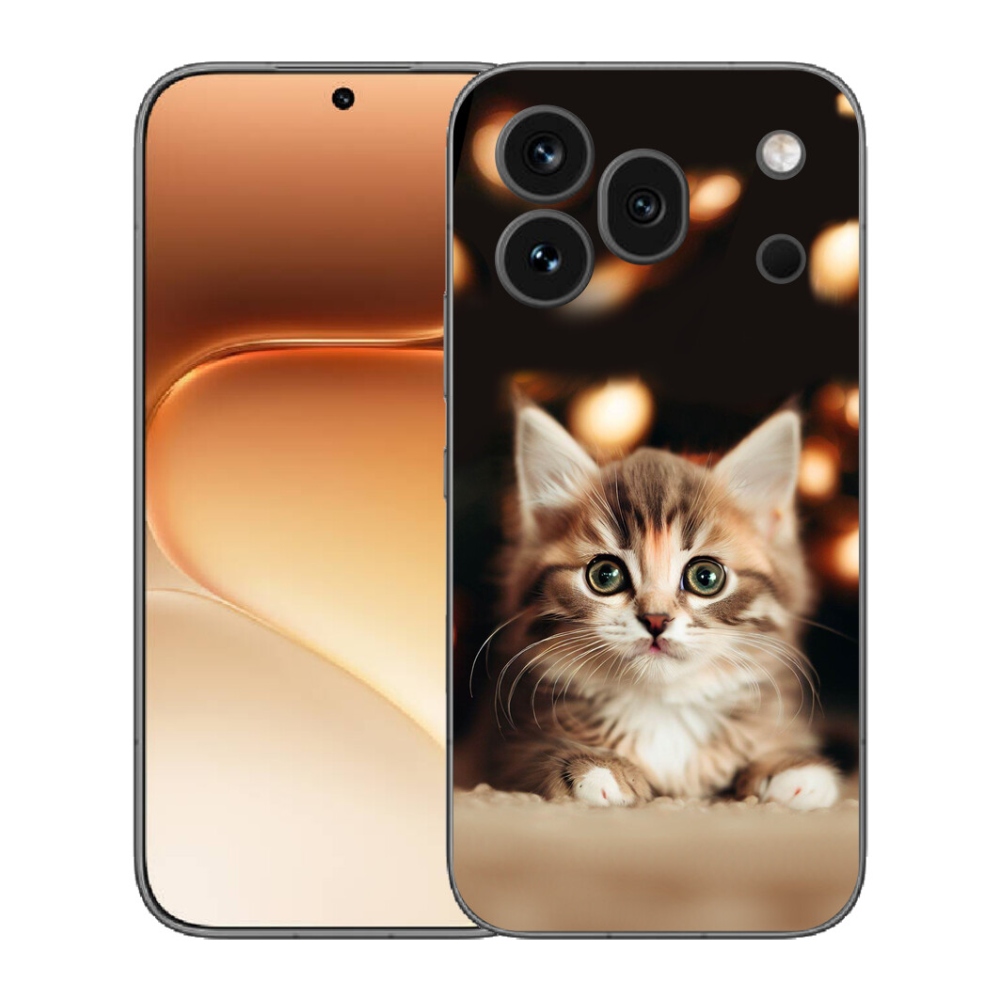 mmCase gél tok az Honor 600 Pro-hoz – aranyos cica 2