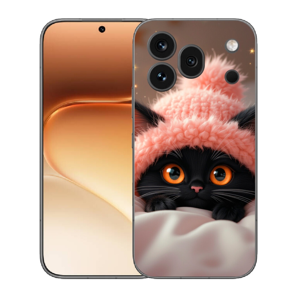 mmCase gél tok az Honor 600 Pro-hoz – aranyos cica 7