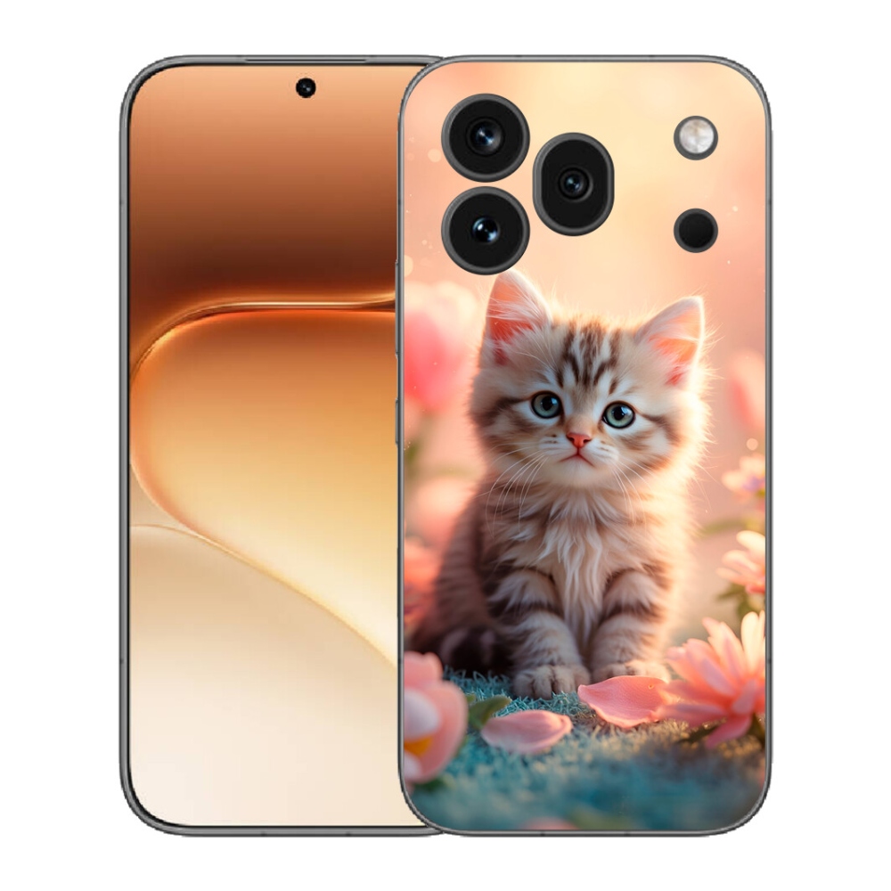 mmCase gél tok az Honor 600 Pro-hoz – aranyos cica 8