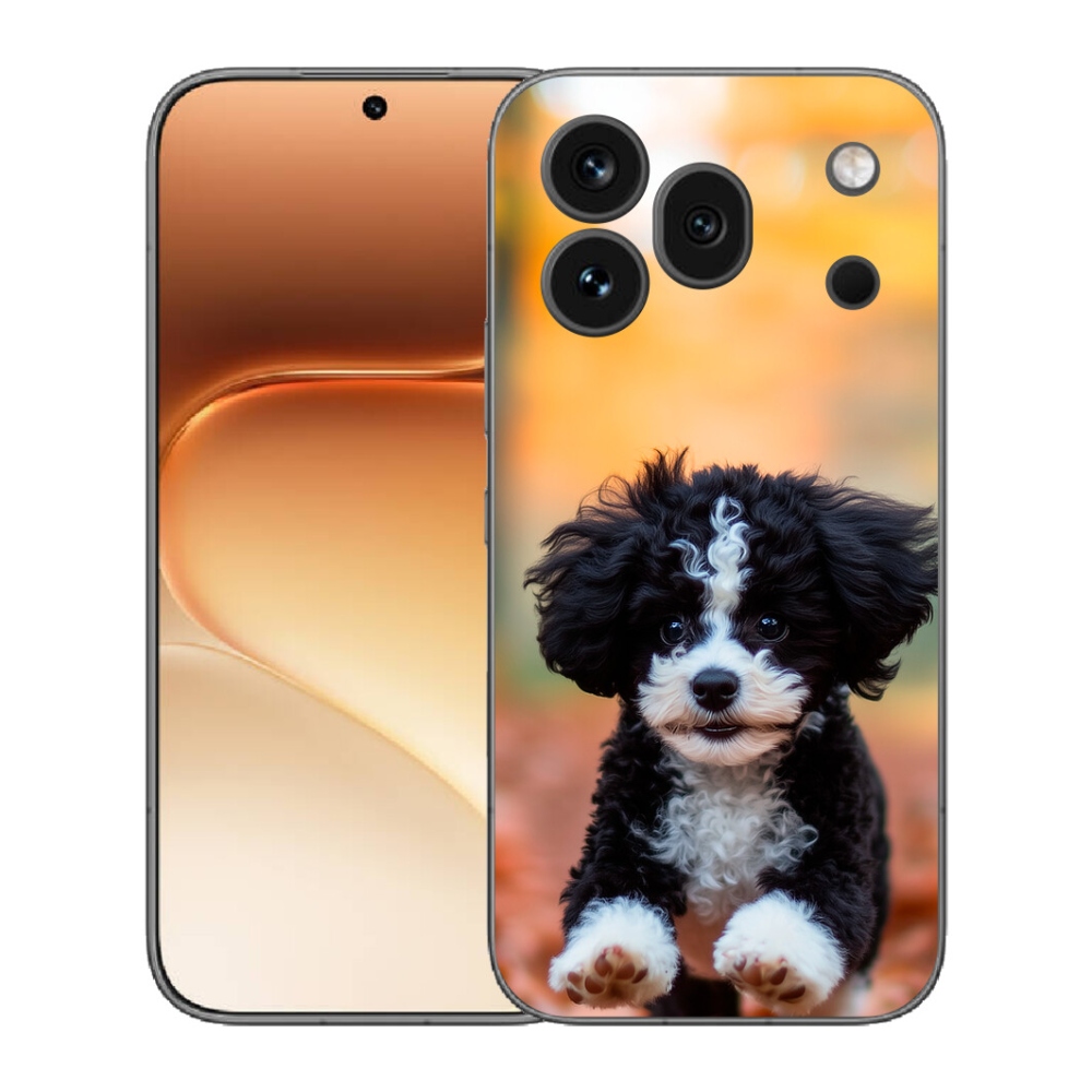 mmCase gél tok az Honor 600 Pro-hoz – aranyos kiskutya 2