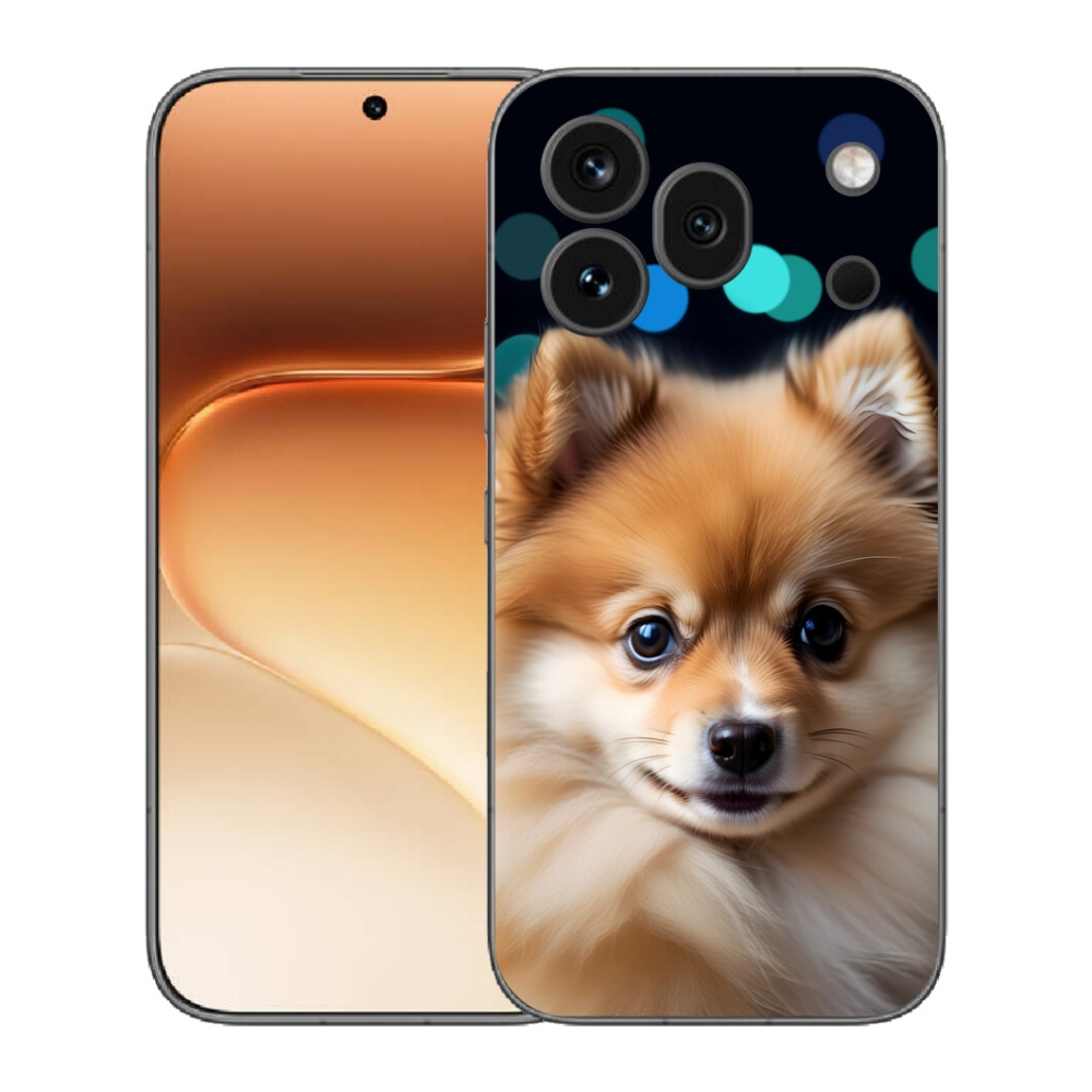 mmCase gél tok az Honor 600 Pro-hoz – aranyos pomerániai