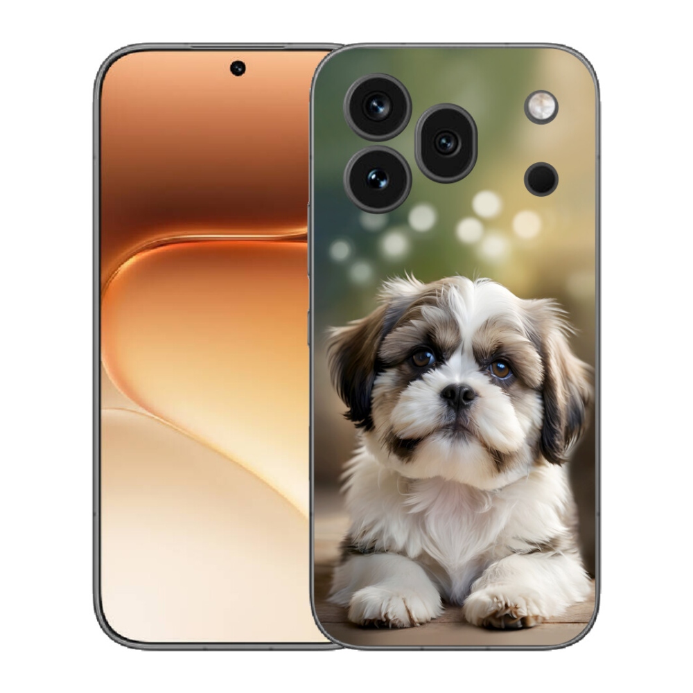 mmCase gél tok az Honor 600 Pro-hoz – aranyos shih-tzu
