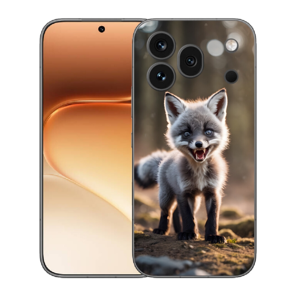 mmCase gél tok az Honor 600 Pro-hoz – dühös róka
