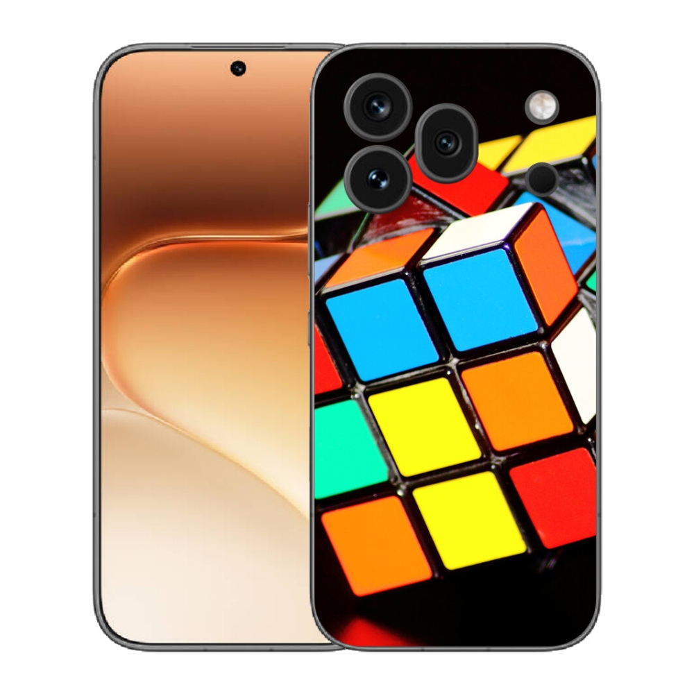mmCase gélhuzat az Honor 600 Pro-hoz – Rubik-kocka