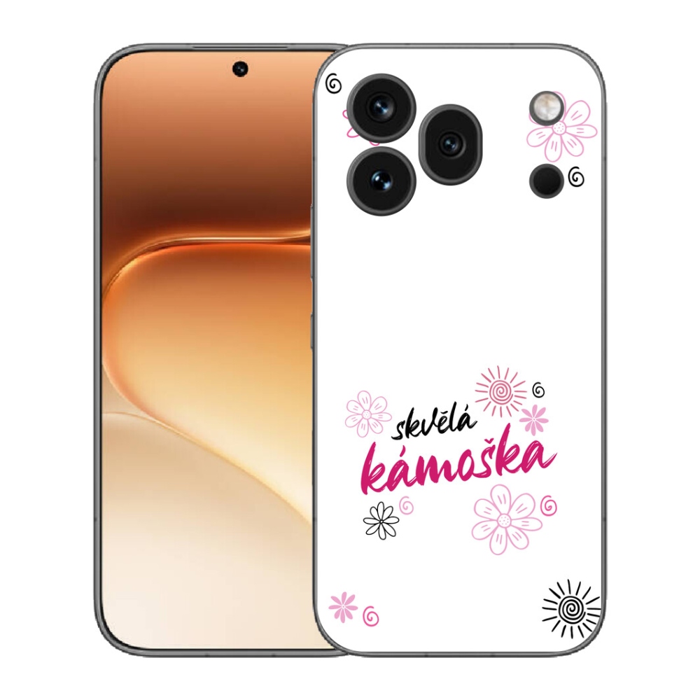 mmCase gél tok az Honor 600 Pro-hoz – remek társ a fehér háttér mellett