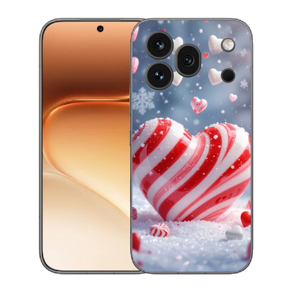 mmCase gél tok az Honor 600 Pro-hoz – édes szív