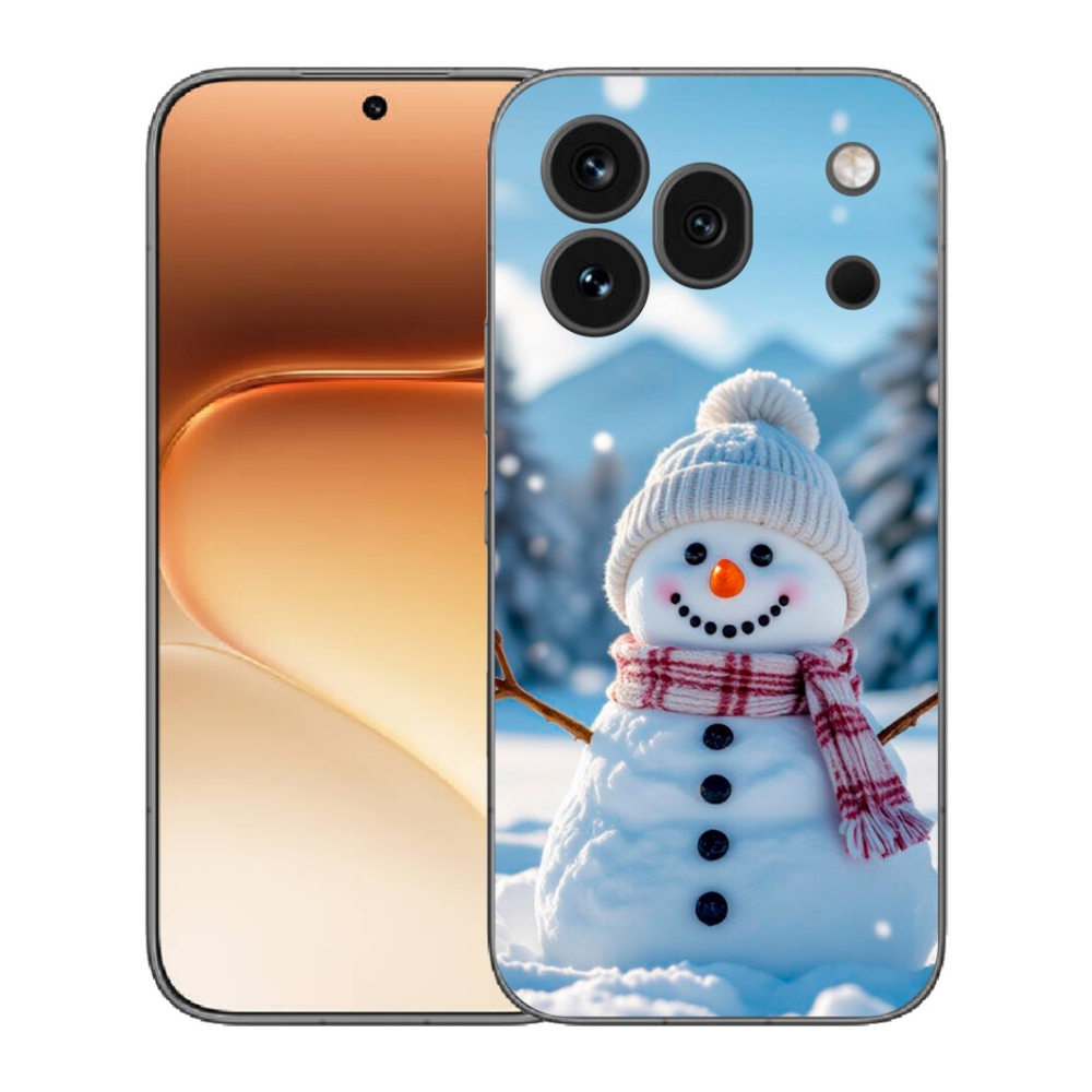 mmCase gél tok az Honor 600 Pro-hoz – hóember 3
