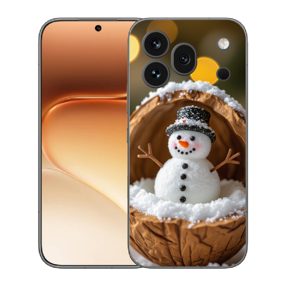 mmCase gél tok az Honor 600 Pro-hoz – hóember 4