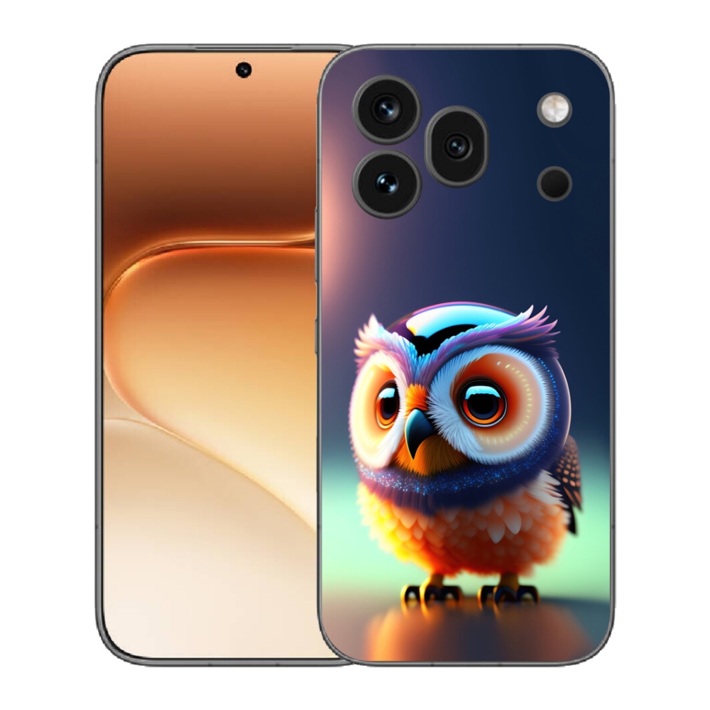 mmCase gél tok az Honor 600 Pro-hoz – bagoly