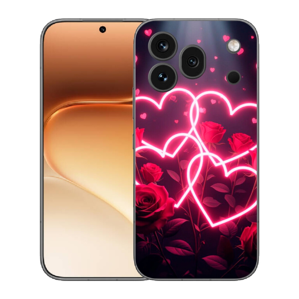 mmCase gél tok az Honor 600 Pro-hoz – a szerelem szíve
