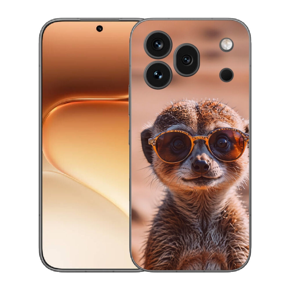 mmCase gél tok az Honor 600 Pro-hoz – stílusos szurikáta