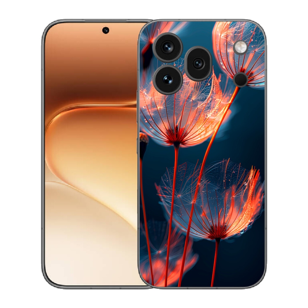 mmCase gél tok az Honor 600 Pro-hoz – fénylő pelyhek