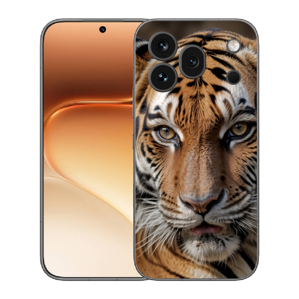 mmCase gél tok az Honor 600 Pro-hoz – tigris mintás
