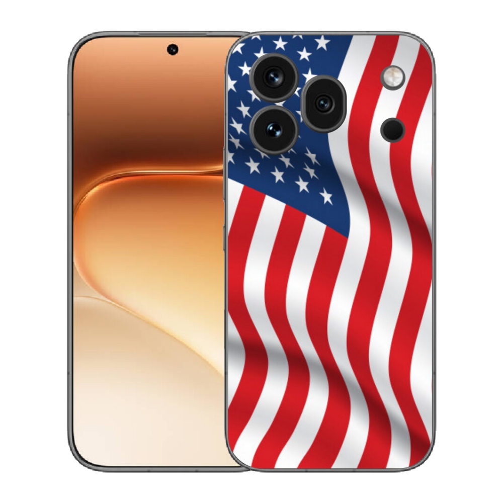 mmCase gélhuzat az Honor 600 Pro-hoz – amerikai zászló