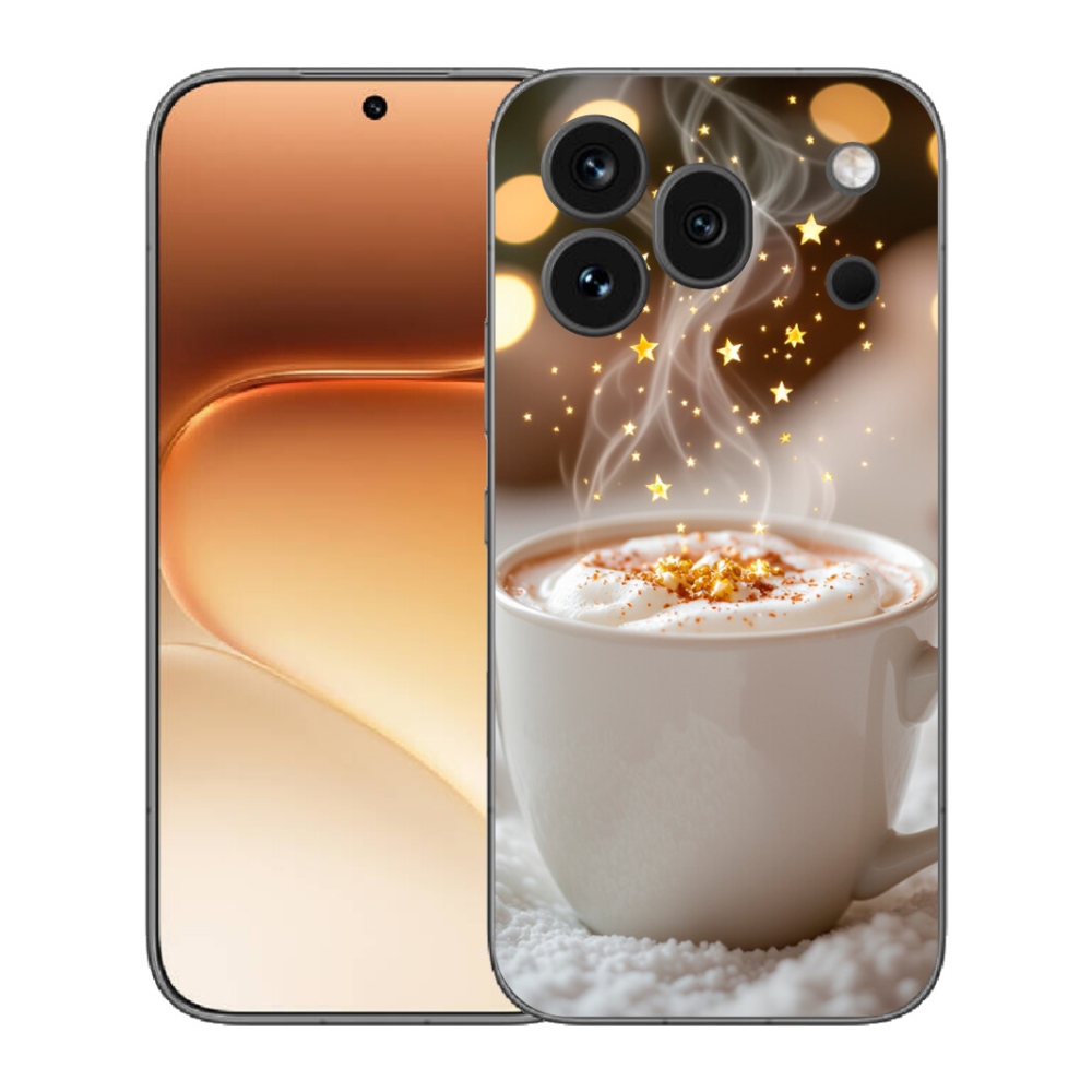 mmCase gél tok az Honor 600 Pro-hoz – karácsonyi forró ital
