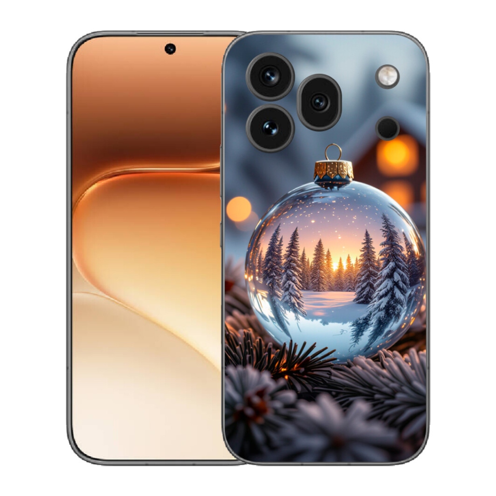 mmCase gélhuzat az Honor 600 Pro-hoz – karácsonyi dísz