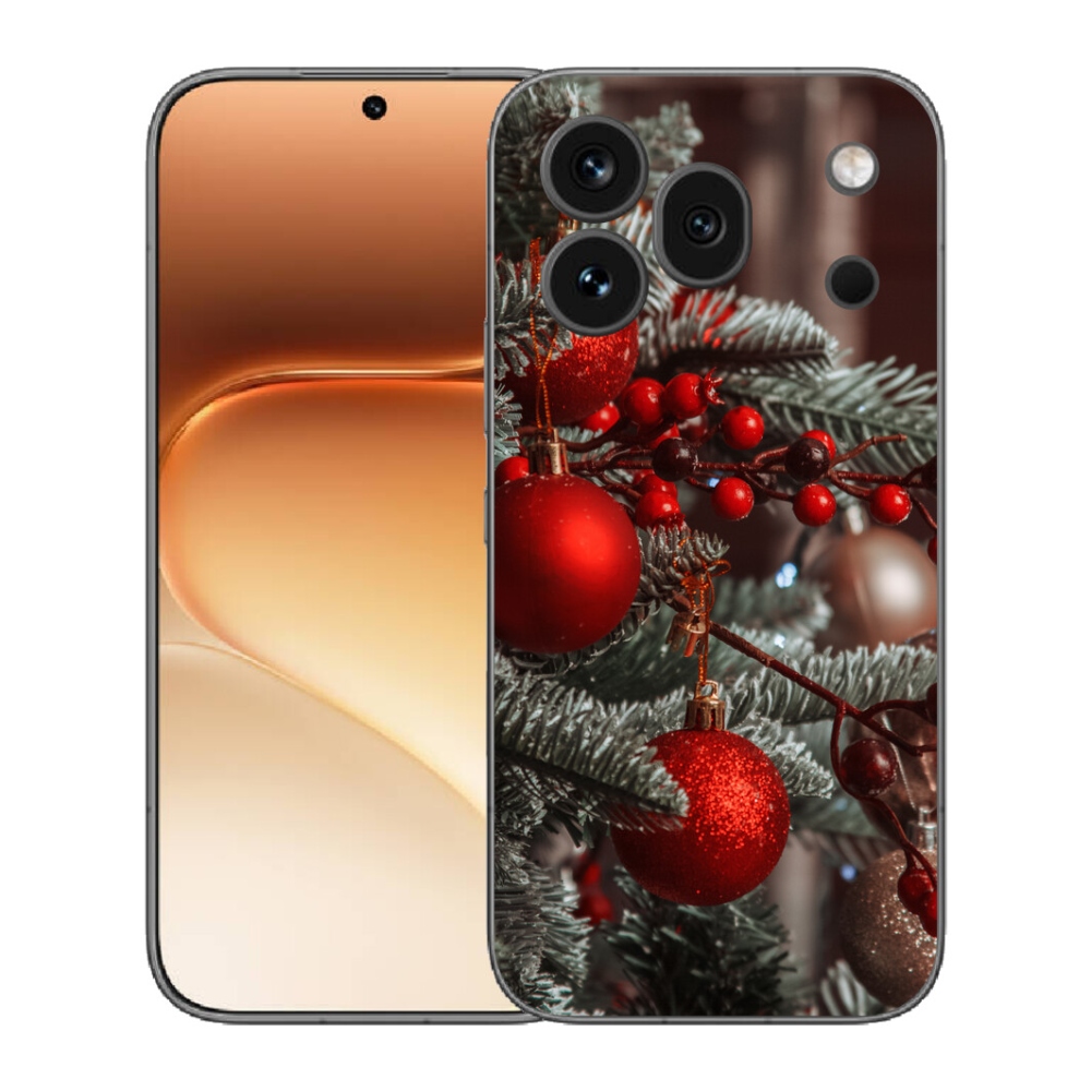 mmCase gél tok az Honor 600 Pro-hoz – karácsonyi díszek 2