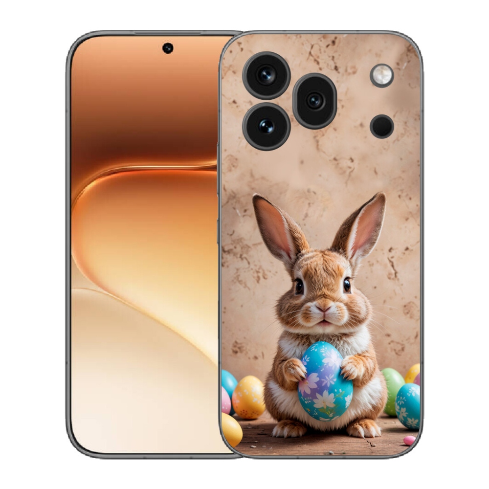 mmCase gél tok az Honor 600 Pro-hoz – húsvéti nyuszi