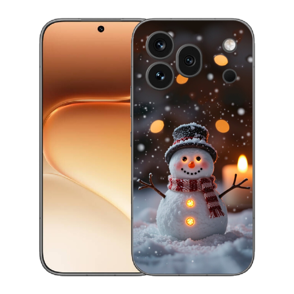 mmCase gél tok az Honor 600 Pro-hoz – vidám hóember