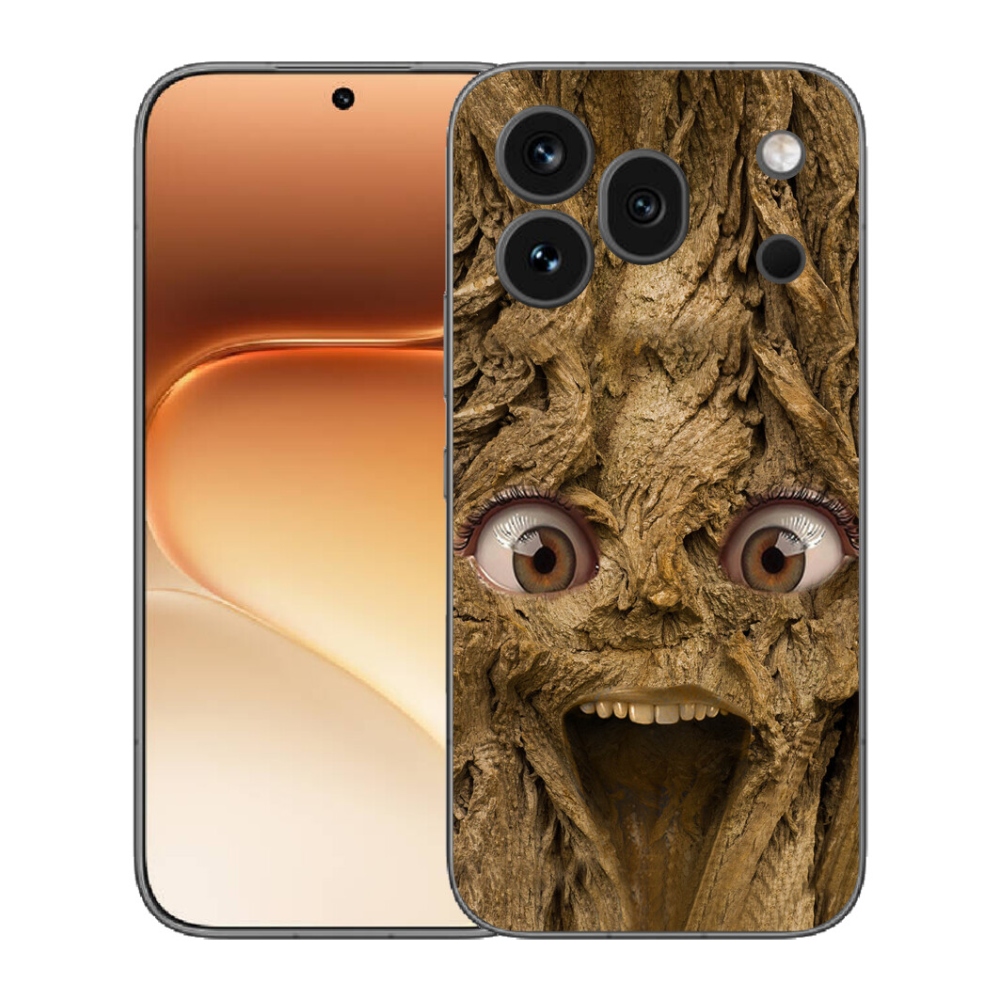 mmCase gél tok az Honor 600 Pro-hoz – vidám fa szemekkel