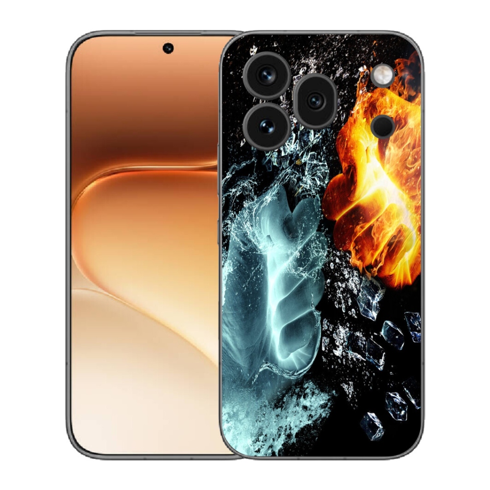 mmCase gél tok az Honor 600 Pro-hoz – víz és tűz