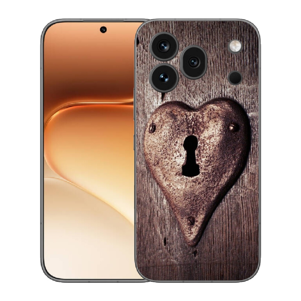 mmCase gél tok az Honor 600 Pro-hoz – szív alakú zár