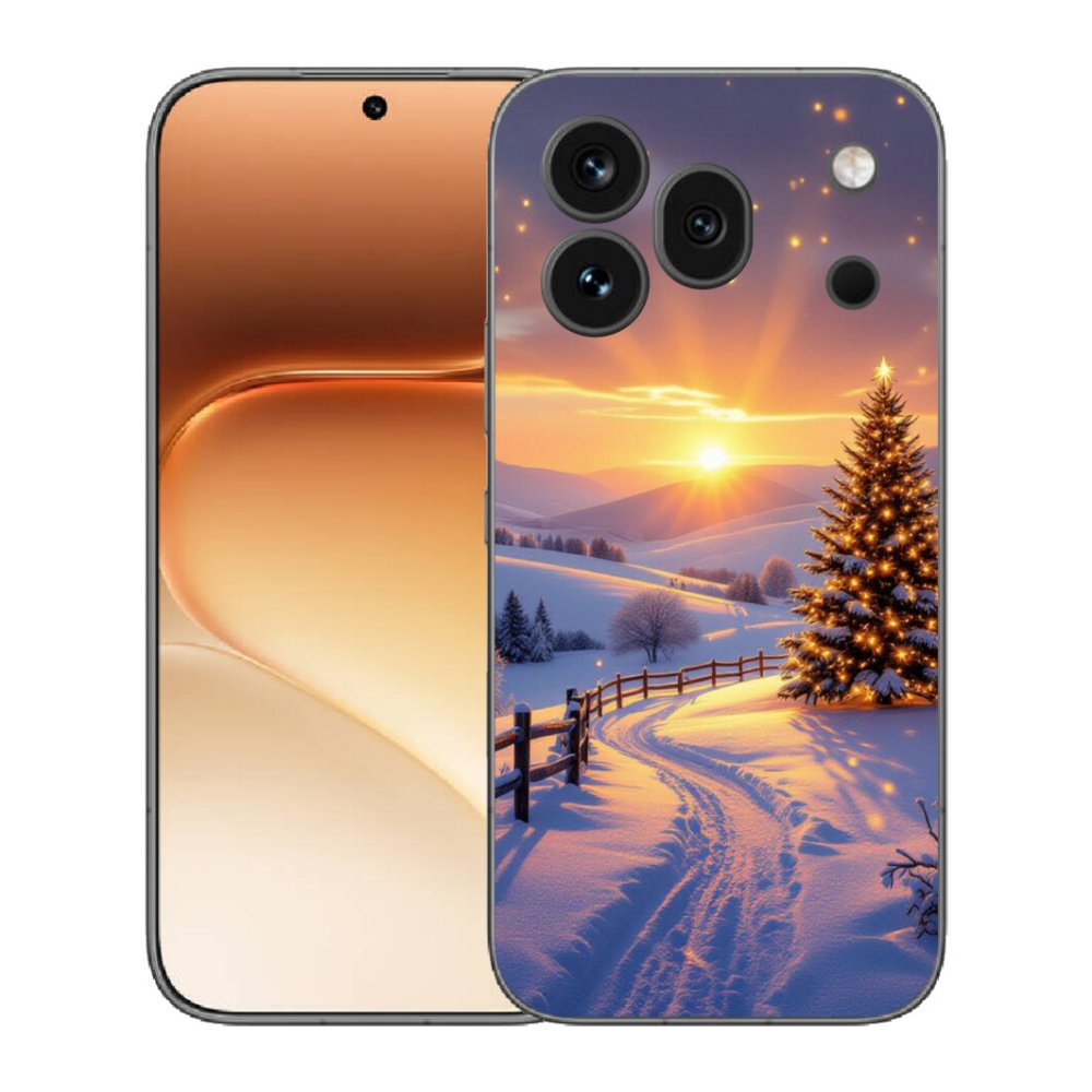 mmCase gélhuzat az Honor 600 Pro-hoz – téli táj