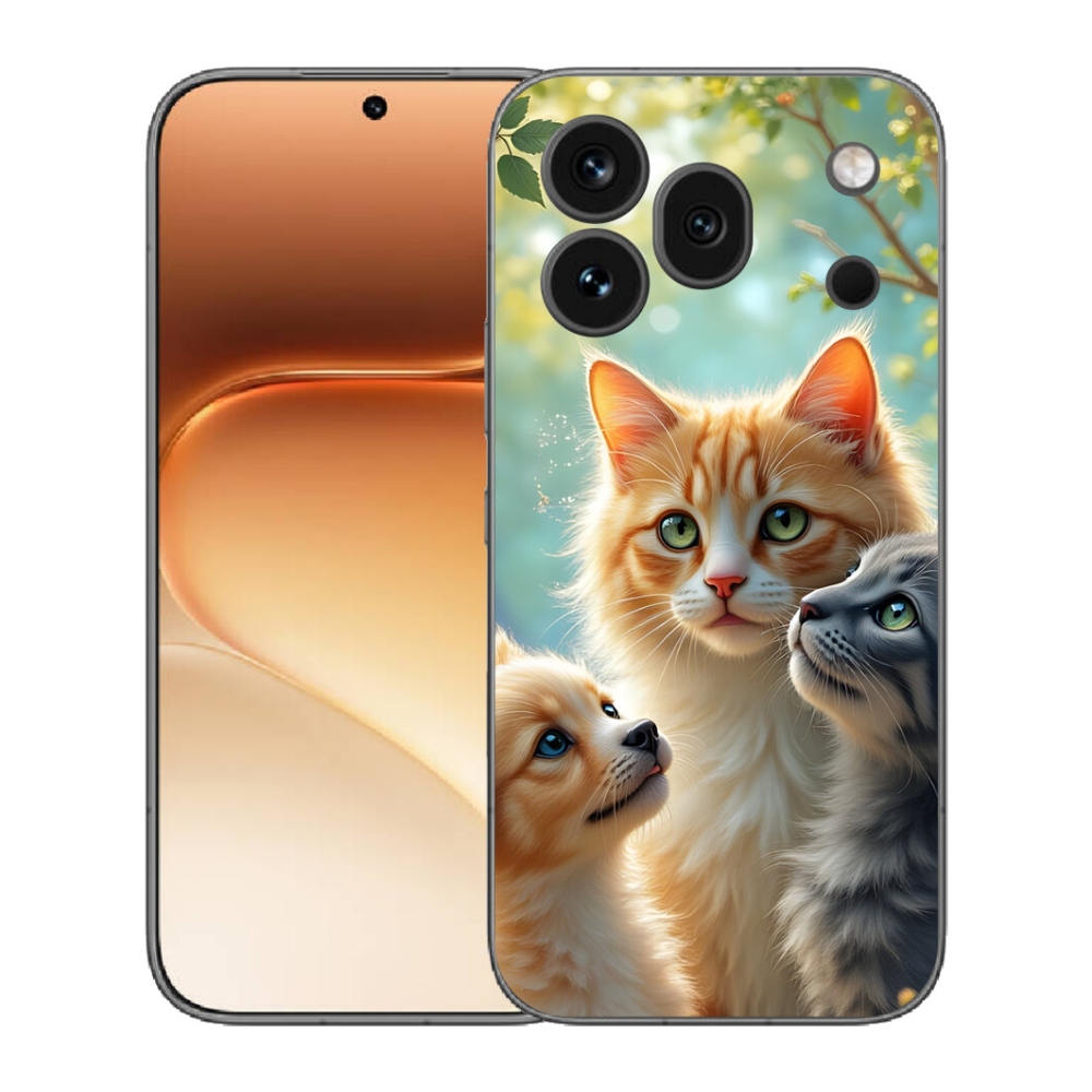mmCase gélhuzat az Honor 600 Pro-hoz – Állati barátság 2