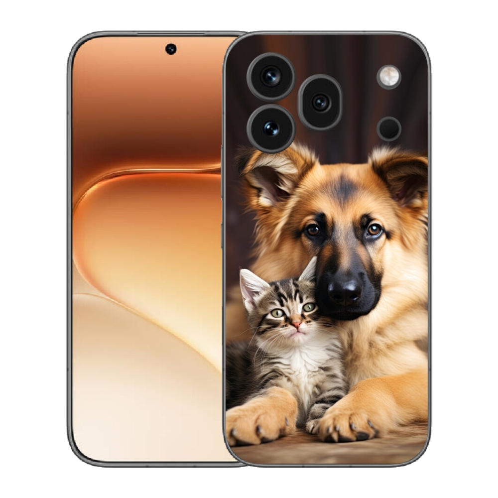 mmCase gél tok az Honor 600 Pro-hoz – Állati barátság