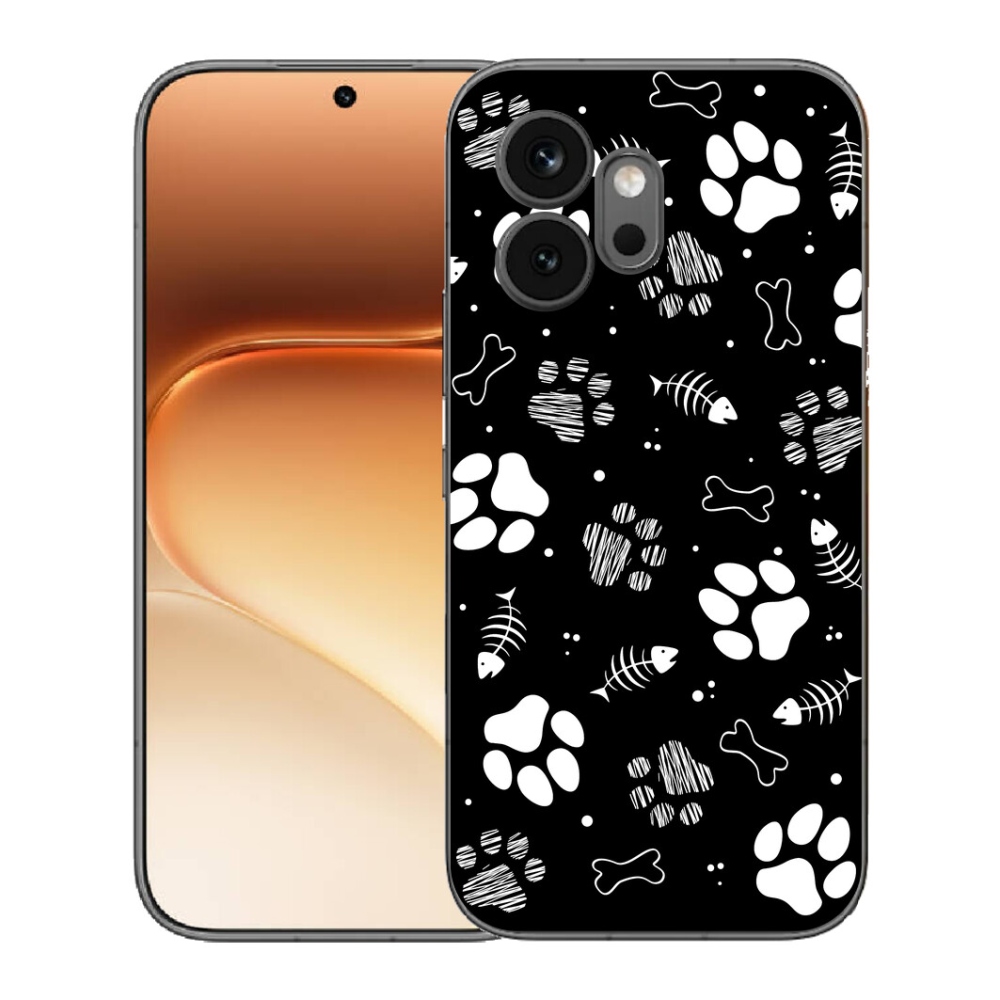 mmCase gél tok az Honor 600-hoz – kutyus mancsok