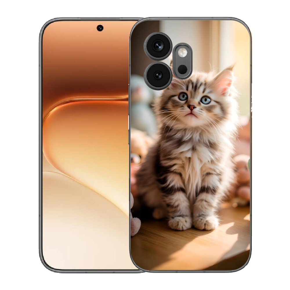 mmCase gél tok az Honor 600-hoz – aranyos cica 10
