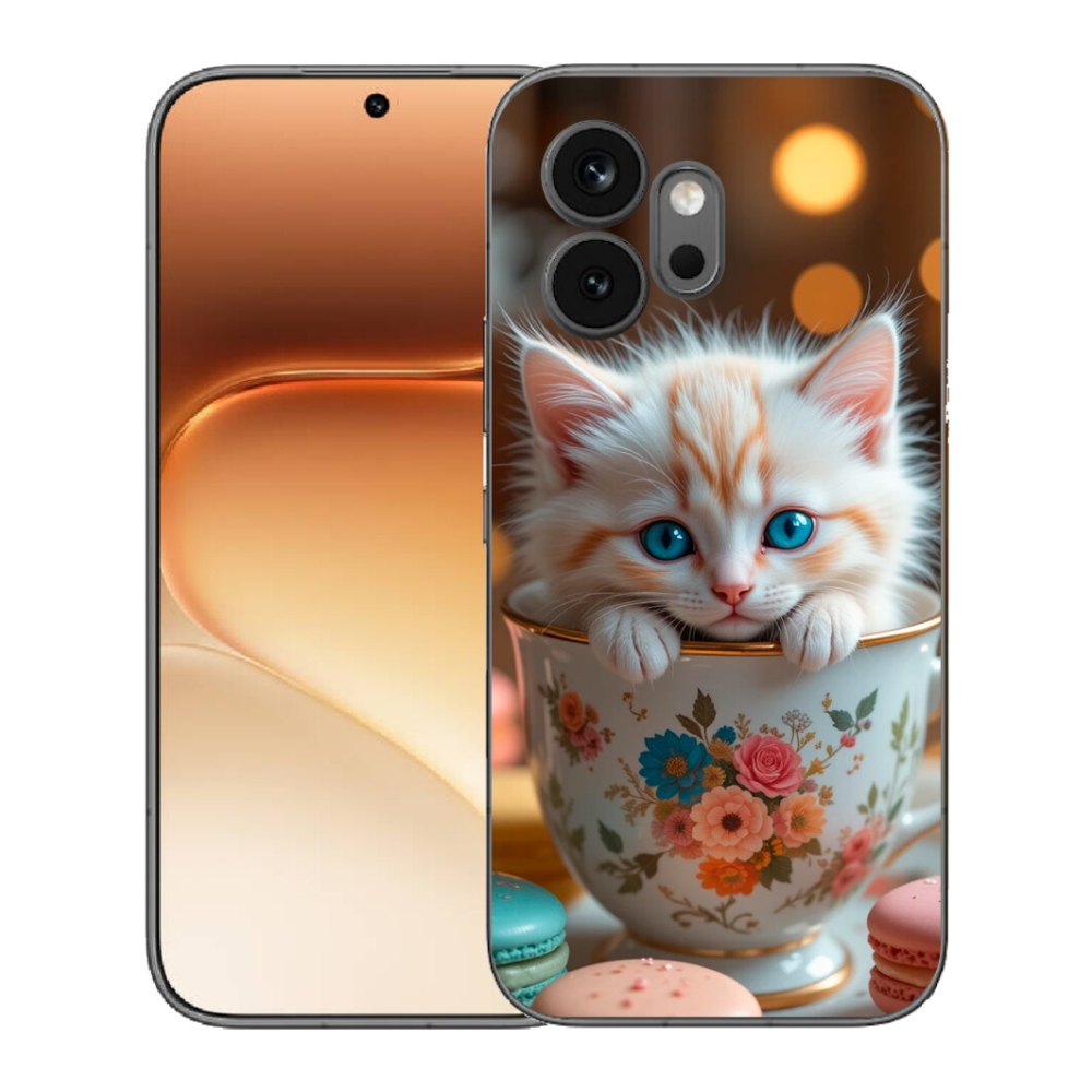 mmCase gél tok az Honor 600-hoz – aranyos cica 6