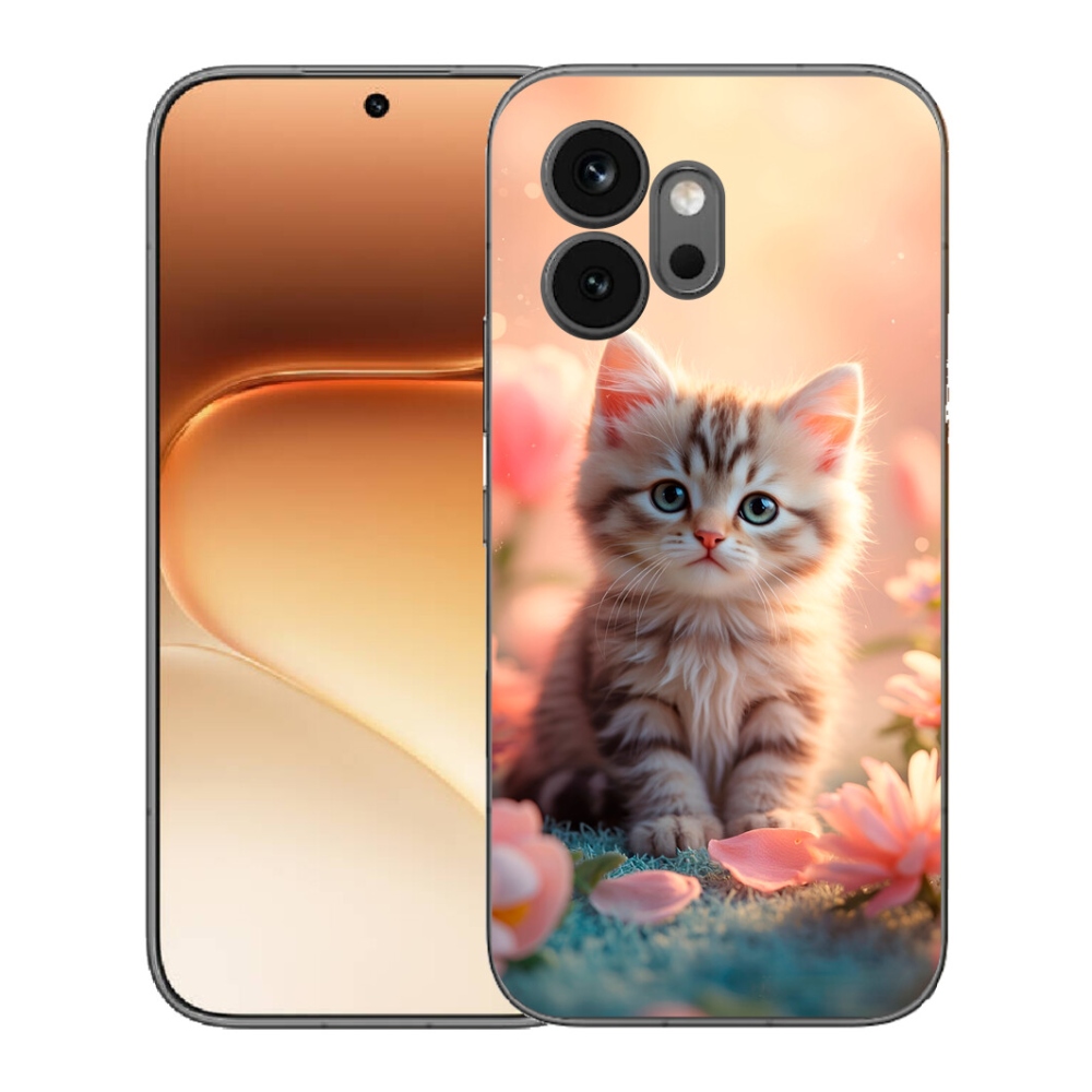 mmCase gél tok az Honor 600-hoz – aranyos cica 8