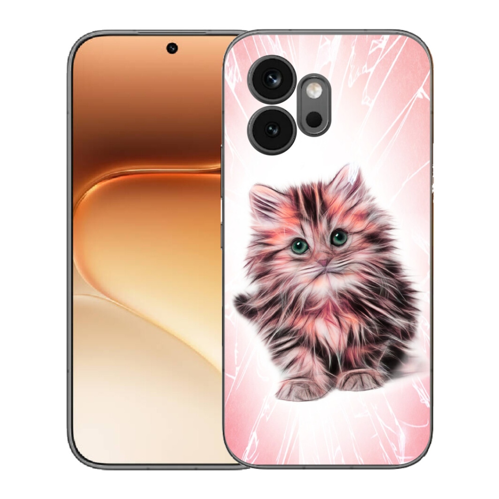 mmCase gél tok az Honor 600-hoz – aranyos cica